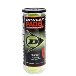 Pelotas Padel Dunlop pet b.3 caja 24/el bote sale a 3.55