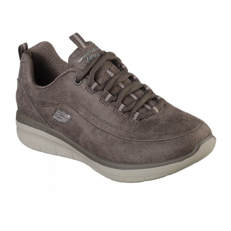 skechers synergy hombre rojas
