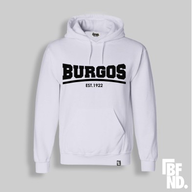 Sudadera  BURGOS 1922 BUFANDEA Blanco