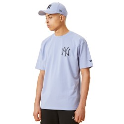 Camiseta New Era Logo Oversize New York Yankees 12893159