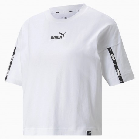 Maquinilla de afeitar extinción tenis Camiseta Puma Power Tape Crop 847116 02 - Deportes Manzanedo