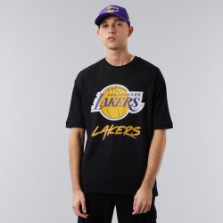 Camiseta New Era Script Mesh Los Angeles Lakers 60284737