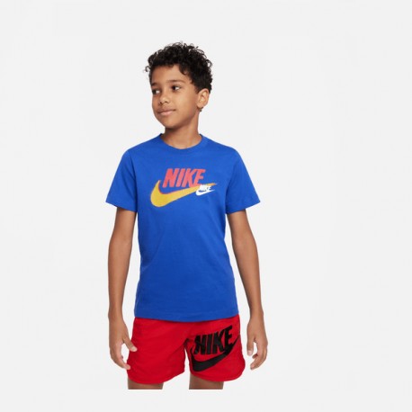 tonto Oeste simbólico Camiseta Nike niño B NSW SI SS FD1201 480 - Deportes Manzanedo