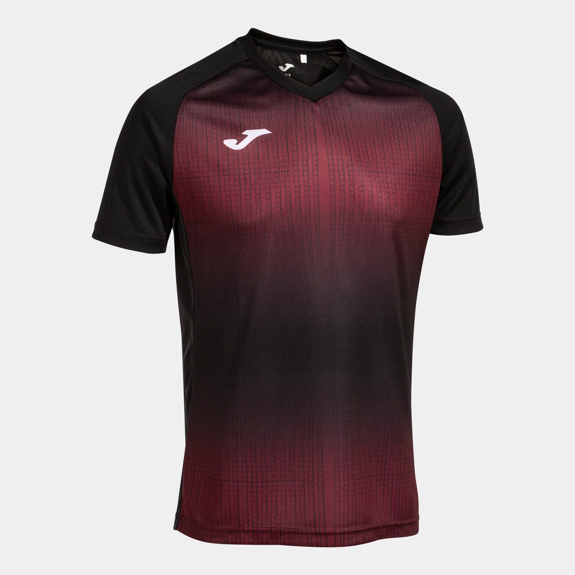 Joma Camiseta para hombre, rojo-negro, XXL-3XL, Rojo/negro