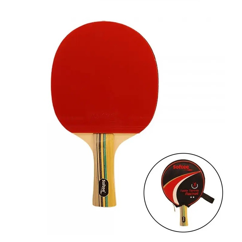 Paleta Ping Pong Softee Energy Rojo - Empire Padel