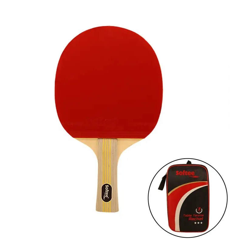 Pala Ping Pong P100 - Palas Tenis Mesa rojo l