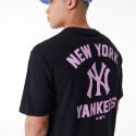 Camiseta New Era New York Yankees MLB Wordmark Oversized 60435524