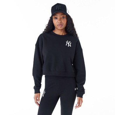 Sudadera New Era Crop Crew Neck New York Yankees MLB Lifestyle 60435306