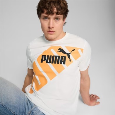 Camiseta Puma Power Graphic - Estilo Deportivo y Moderno
