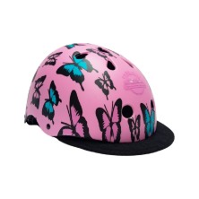 Casco KRF Park City Mariposa Rosa - Protección y Estilo Infantil