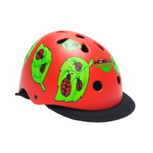 Casco KRF Park City Bugs Rojo - Protección y Diversión Infantil