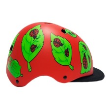 Casco KRF Park City Bugs Rojo - Protección y Diversión Infantil