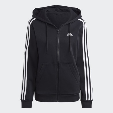 Sudadera adidas W 3S FL FZ HD - Comodidad y Calidez para Mujer