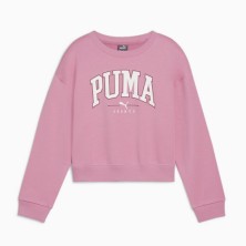 Sudadera Puma Squad Crew FL | Comodidad y estilo para niñas