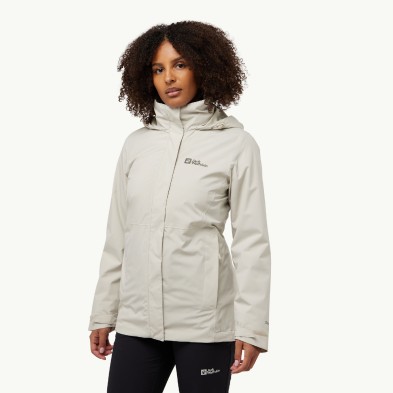 Chaqueta Jack Wolfskin Rotwand 3IN1 JKT W - Versatilidad y Protección