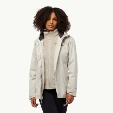 Chaqueta Jack Wolfskin Rotwand 3IN1 JKT W - Versatilidad y Protección