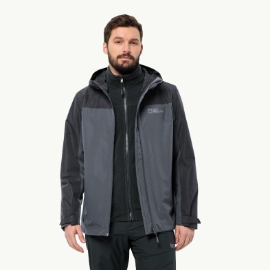 Chaqueta Jack Wolfskin Taubenberg 3IN1 JKT M - Resistente y versátil