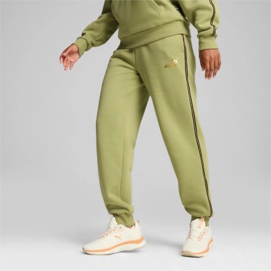 Pantalón Puma ESS Tape Minimal Gold Sweatpants - Comodidad y Estilo